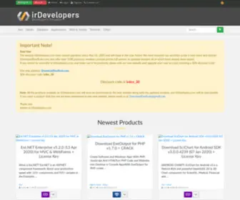 Irdevelopers.com(Net component) Screenshot