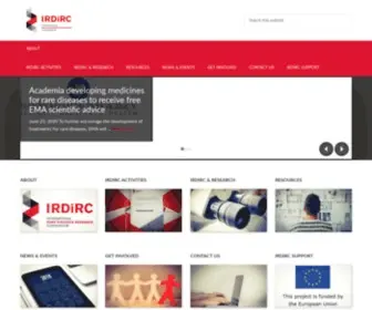 Irdirc.org(International Rare Diseases Research Consortium) Screenshot