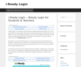 Ireadylogin.net(Ireadylogin) Screenshot