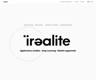 Irealite.com(IRéalité) Screenshot