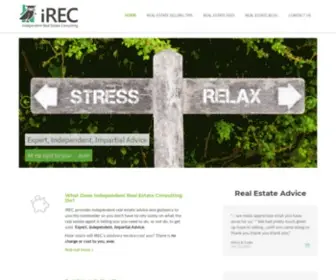 Irec.com.au(Free Independent Real Estate Advice) Screenshot