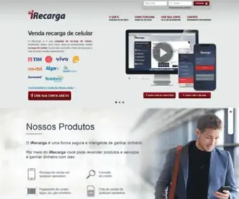 Irecarga.com.br(Máquina de Recarga Online) Screenshot