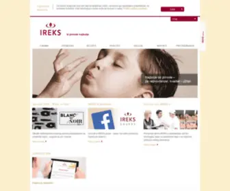 Ireks.co.rs(IREKS d.o.o) Screenshot