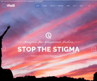 Irel8.org(Peer Empowerment Platform for Mental Wellness) Screenshot