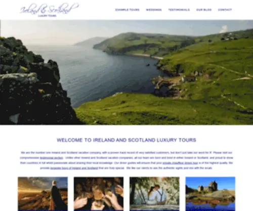 Irelandandscotlandluxurytours.com(Ireland and Scotland Luxury Tours) Screenshot