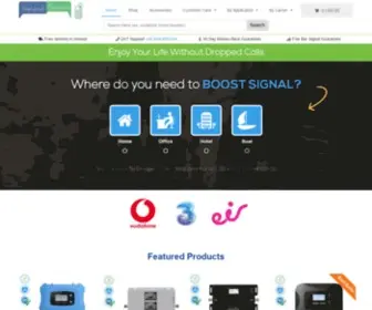 Irelandboosters.com(Mobile Phone Signal Booster) Screenshot