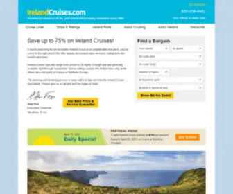 Irelandcruises.com(Ireland Cruises) Screenshot