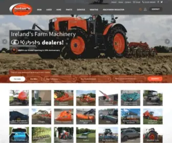 Irelandsfarmmachinery.co.uk(New & used farm machinery for sale & hire) Screenshot