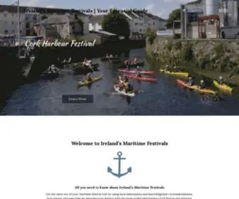 Irelandsmaritimefestivals.com(Ireland's Maritime Festivals) Screenshot