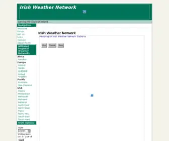 Irelandsweather.com(Irish Weather Network) Screenshot