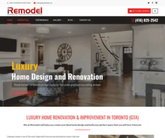 Iremodel.ca(Toronto Home Renovation and Improvement General Contractor) Screenshot