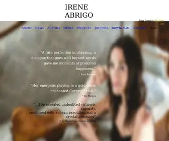 Ireneabrigo.com(Irene Abrigo) Screenshot