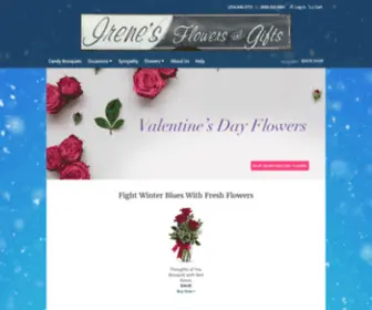 IrenesflowersmcGregor.com(Flower Shop) Screenshot