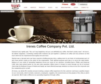 Irenesgroup.com(Irenes Coffee Company) Screenshot