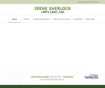 Irenesherlocktherapy.com(Irene Sherlock) Screenshot