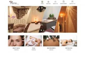 Irenespa.com(Irene Spa) Screenshot