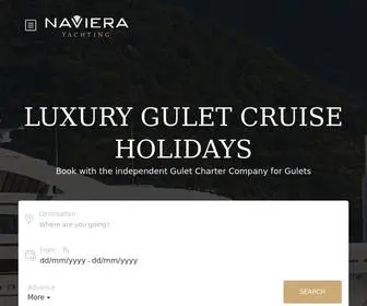 Irenyachts.com(Luxury Gulet Charter) Screenshot