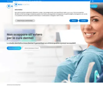 Ireosdental.com(Dentista Firenze) Screenshot