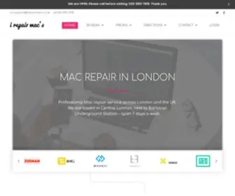 Irepairmacs.co.uk(Mac Repair London) Screenshot