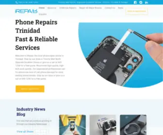 Irepairtnt.com(Phone Repairs Trinidad) Screenshot