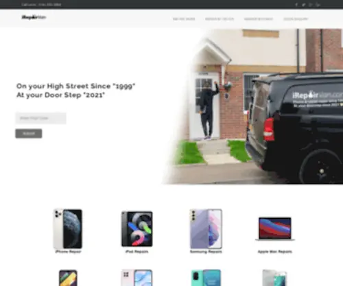 Irepairvan.com(IPhone Repair Glasgow) Screenshot