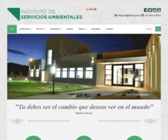 Irepcysa.com.ar(Instituto de Servicios Ambientales) Screenshot