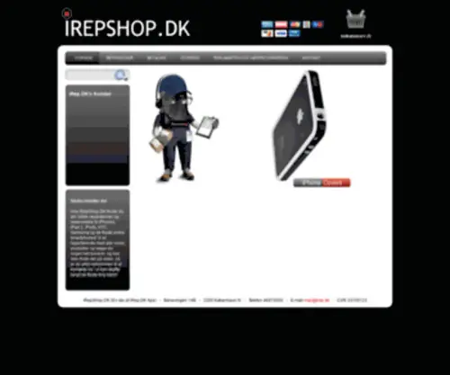 Irepshop.dk(Iphone) Screenshot