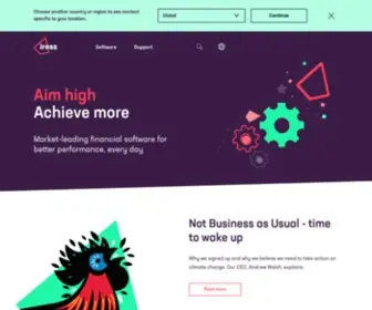 Iress.co.uk(Market-leading financial software for better performance, every day) Screenshot