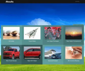 Iresults.com(Popular Search Topics) Screenshot