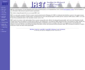 Iret.org(Iret) Screenshot