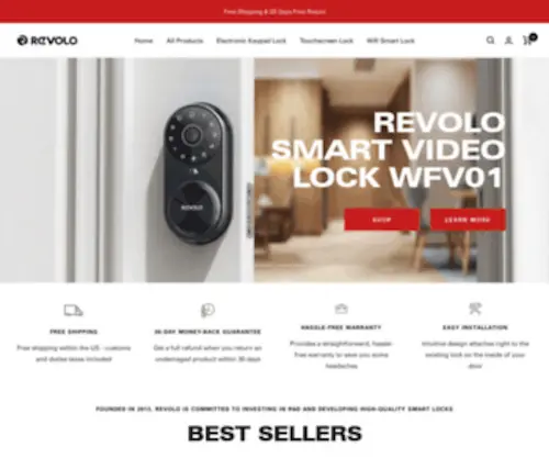 Irevolo.com(REVOLO) Screenshot