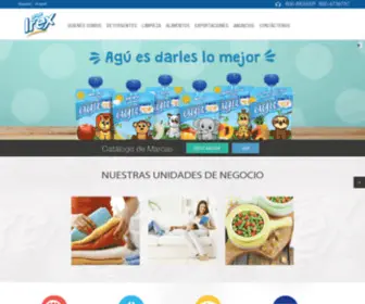 Irex.co.cr(Fabricación y distribución de productos de consumo masivo) Screenshot