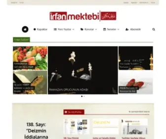 Irfanmektebi.com(İrfan Mektebi) Screenshot