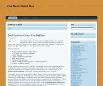 Irfanmuslu.com(Irfan Muslu Kisisel Blog) Screenshot