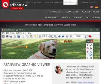 Irfanview.com(Österreich) Screenshot