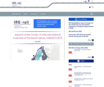 IRG-Rail.eu(IRG Rail) Screenshot