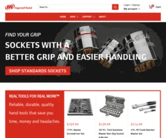Irhandtools.com(Ingersoll Rand Hand Tools) Screenshot