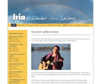 Iria.de(Iria, Lieder für's Leben) Screenshot