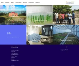 Iribov.com(Plant Breeding Support Laboratory) Screenshot