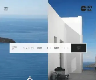 Irida-Santorini.com(Irida Santorini) Screenshot