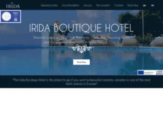 Iridaboutiquehotel.eu(Irida Boutique Hotel) Screenshot