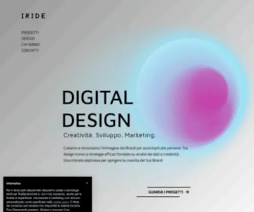 Iride.digital(Iride Digital Agency) Screenshot