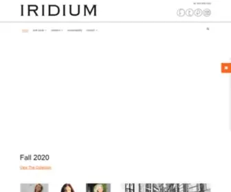 Iridiumapparel.com(Home Cotton Clothing For A Casual Lifestyle) Screenshot