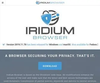 Iridiumbrowser.de(Iridium Browser) Screenshot