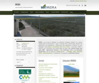 Iridra.com(IRIDRA SRL) Screenshot