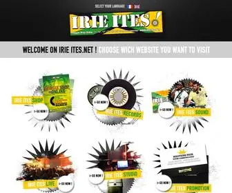 Irieites.net(Irie Ites Reggae Dancehall shop online 7&quot;) Screenshot