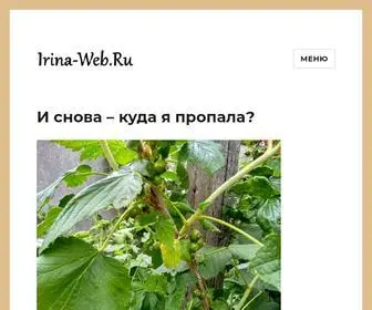 Irina-Web.ru(Авторская) Screenshot