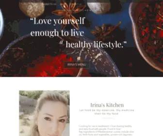 Irinas-Kitchen.com(Irina's Kitchen) Screenshot