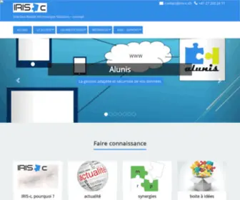 Iris-C.ch(Interface Realité Informatique Solutions) Screenshot