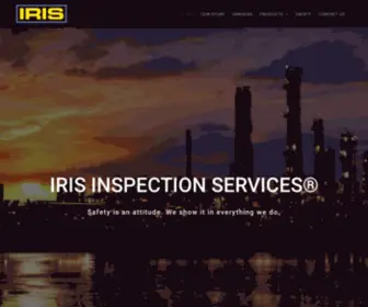 Iris-Inspection.com(IRIS INSPECTION SERVICES®) Screenshot